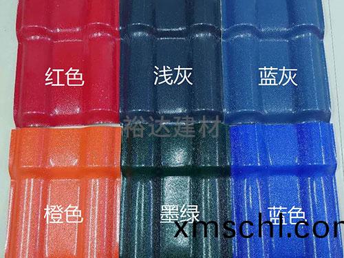 全新料(liao)樹脂瓦(wa)